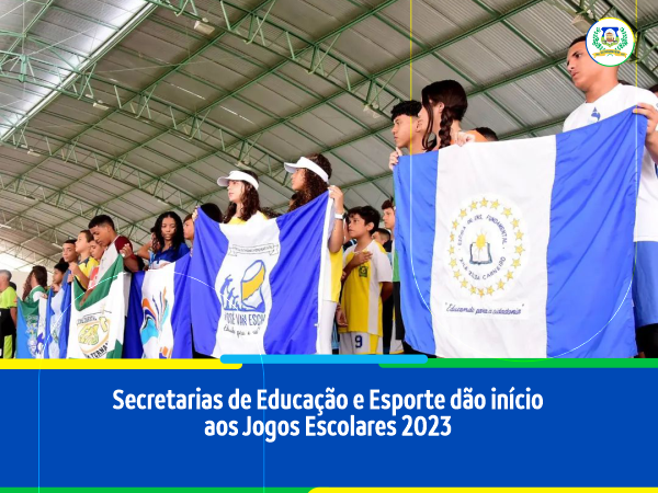 3ª Edição dos jogos escolas promovido pela Prefeitura de Águas